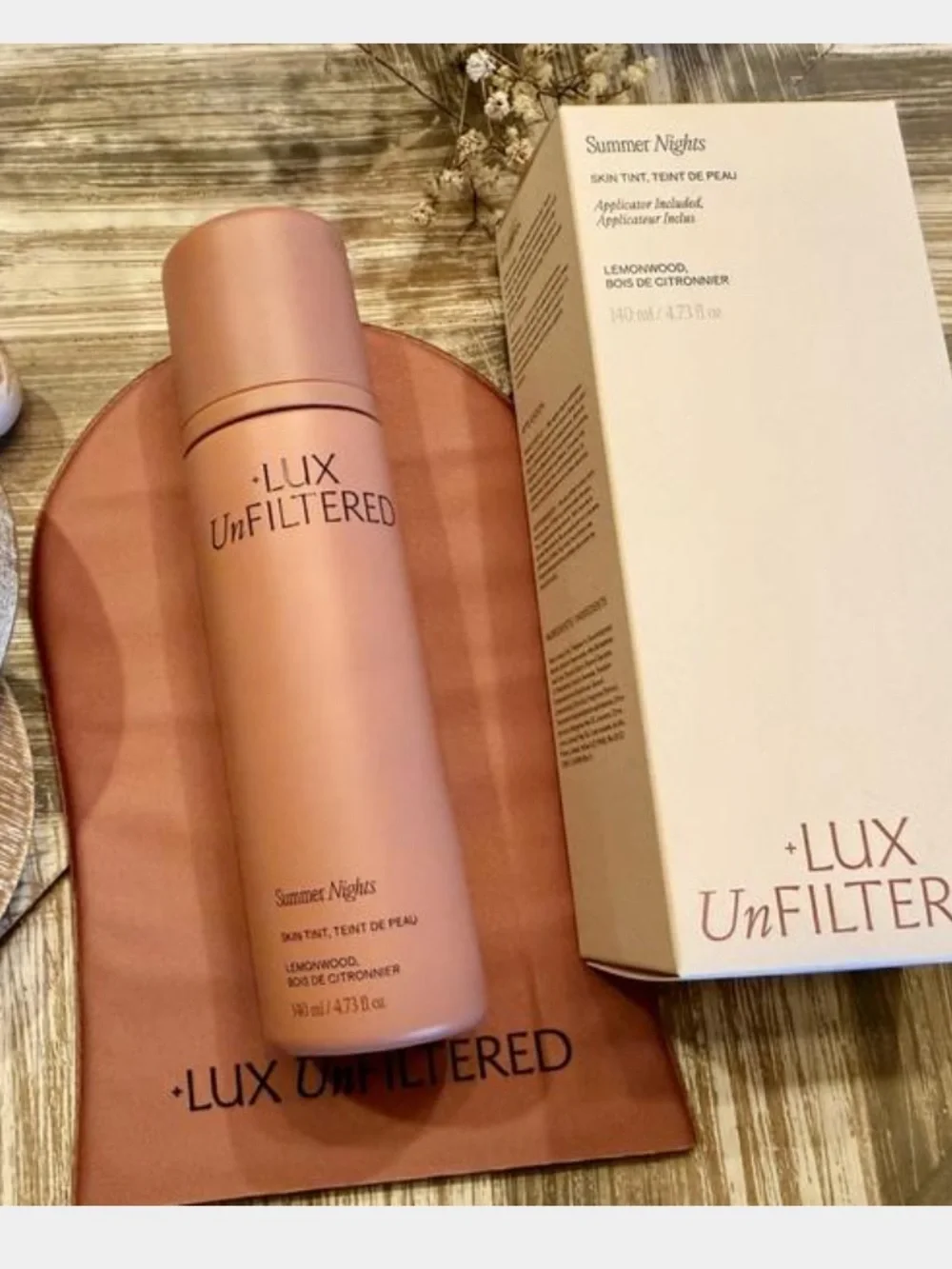 Lux Unfiltered  Summer Nights Skin Tint Instant Tan